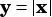 y= |x |
