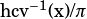 hcv-1(x)/π 