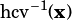 hcv-1(x)  