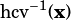 hcv-1(x)  