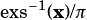 exs-1(x)/π 