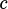 c