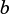 b