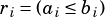 ri= (ai≤bi)