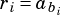 ri= abi