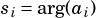 si=arg(ai)