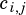 ci,j